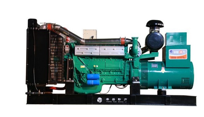 富裕上柴500kw大型柴油发电机组