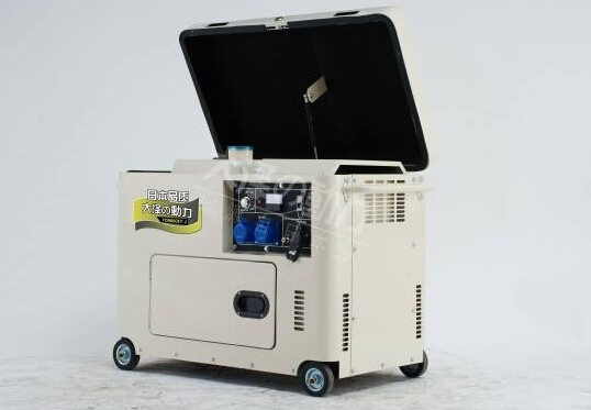 富裕科克8kw小型柴油发电机组