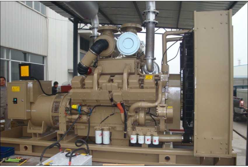 富裕应急800kw康明斯高压系列柴油发电机组